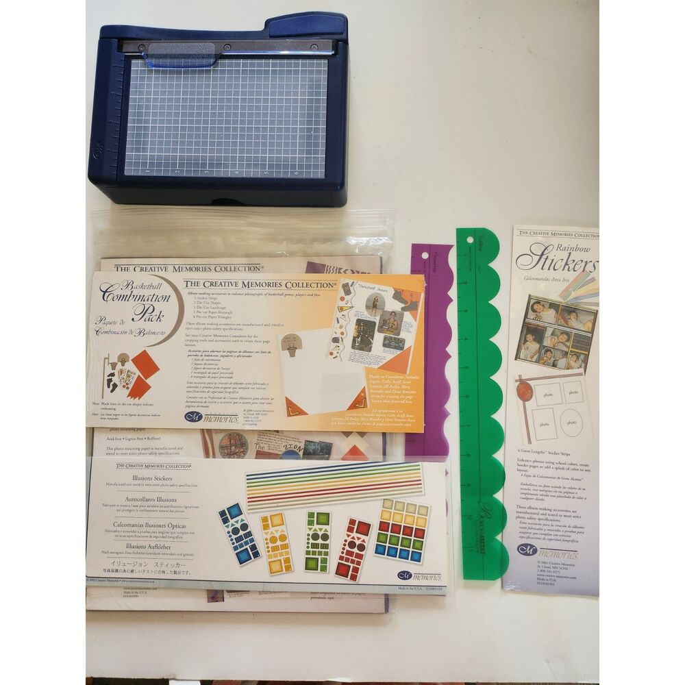 7 Assorted Creative Memories Items B36